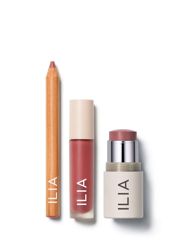The Lip + Cheek Trio - Polished Daily Care