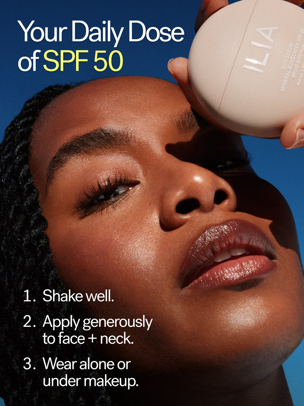 Sun Serum Mineral Sunscreen SPF 50 - Polished Daily Care