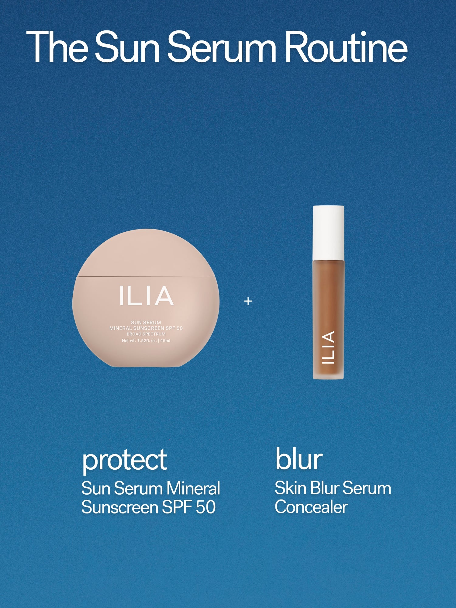 The Protect + Blur Duo - Smart Routine Choice