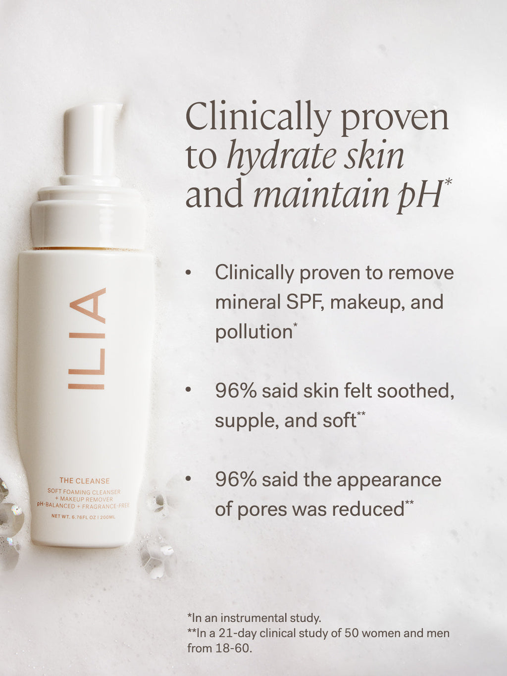 The Cleanse Soft Foaming Cleanser - Polished Daily Care